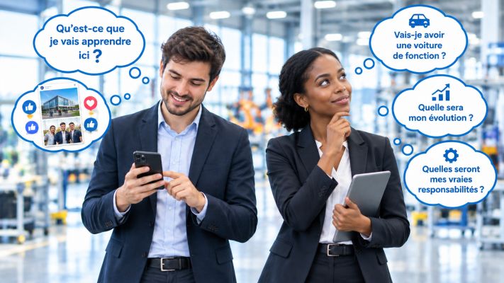 Comment séduire les jeunes talents dans l'industrie ?